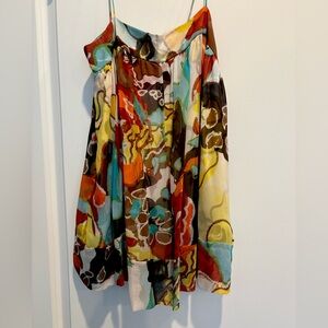 DVF silk babydoll shirt